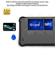 Tablet PC Industrial Resistente OEM de 7 Pulgadas, 1000 Nit, Legible Bajo la Luz Solar, Lector RFID, RS232, 4G, Android 10, 7500mAh, Intel Octa Core, IP67