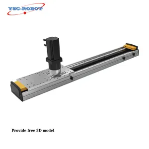 Muatan Tinggi Gear Rack Rel Panduan Linier Xyz Gantry Lengan Robot untuk Cartersian Robot