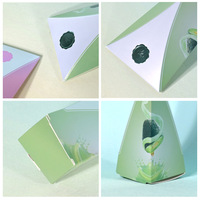 Boîtes rigides en papier d'art imprimées sur mesure avec doublure en éponge, emballage biodégradable et écologique pour cosmétiques, bonbons et autres