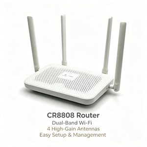 Gebrauchtes <span class=keywords><strong>OpenWrt</strong></span>-System CR6608 CR8808 Wifi6 AX3000M Gigabit FTTH AX3000 Dual-Band WLAN-Router mit Leistungsstarkem 5G-Signal - Product Image 4