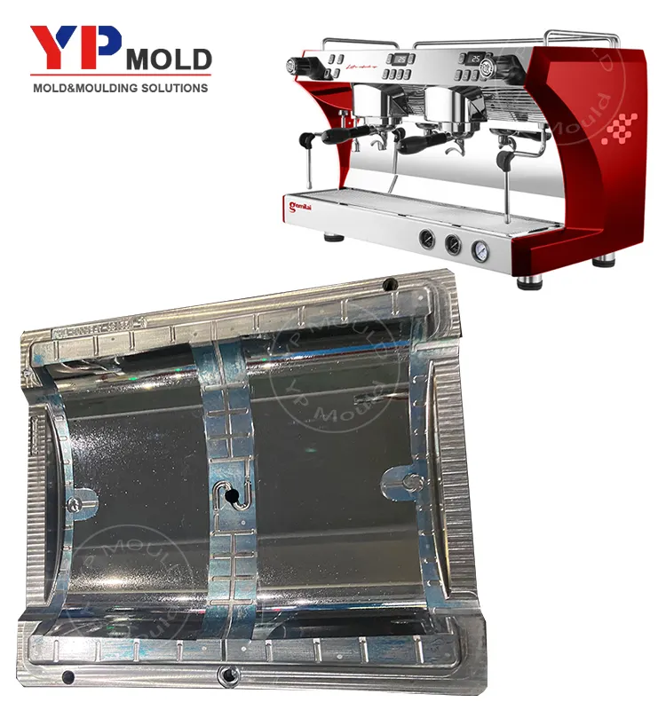 Molde de molde de plástico para máquina de café, molde profissional para moldagem por injeção de café