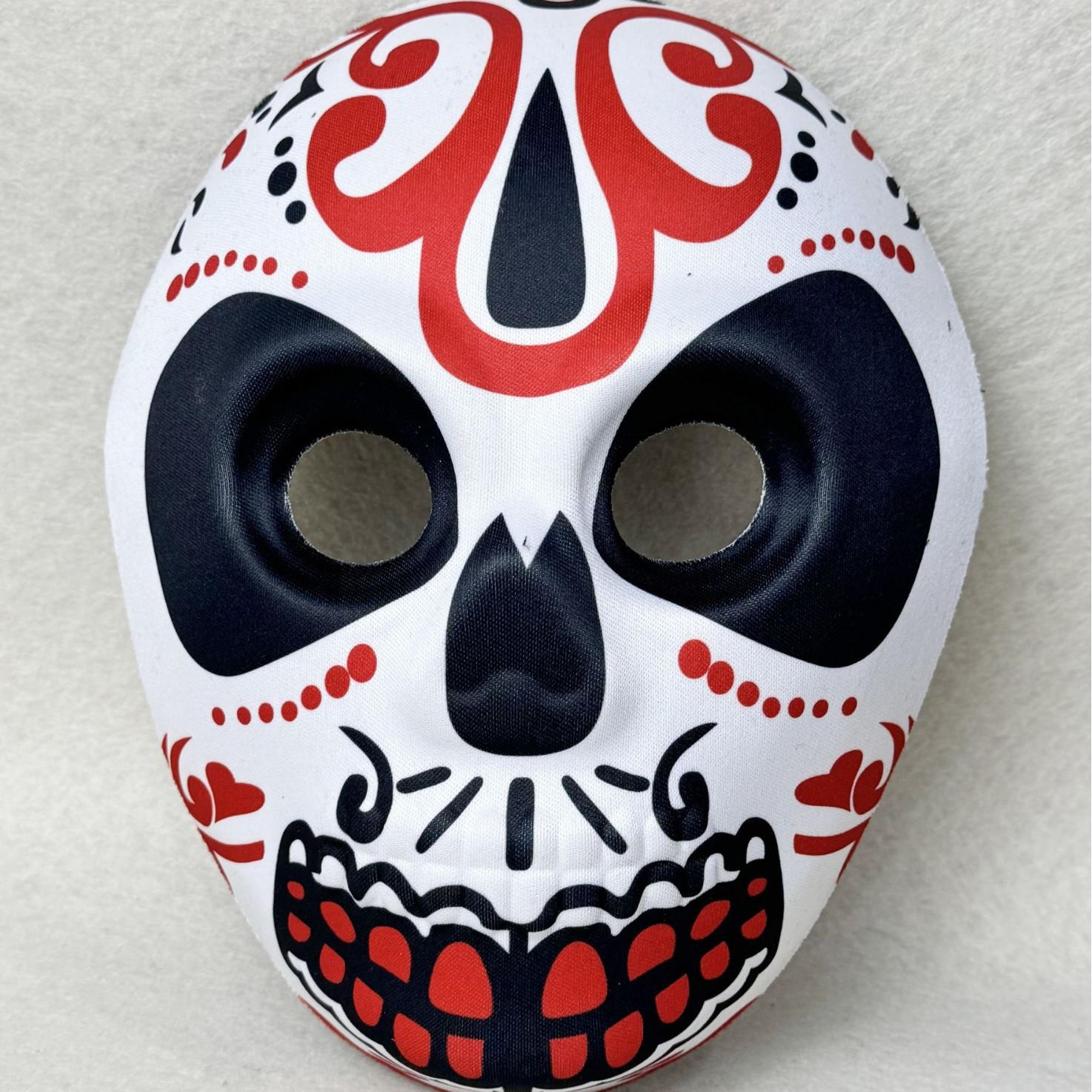 Red-headed mask-one size fits all