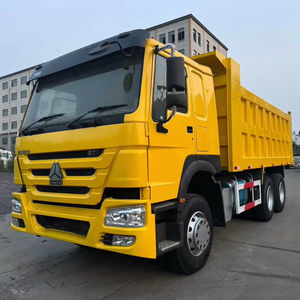 Truk sampah Dump Truck Sinotruk HOWO 371 bekas 6x4 truk pengangkut pasir di tambang - Product Image 1