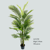 Harga Pabrik Pohon Palem Bunga Buatan dan Tanaman Hawaii Yucca Tropis Mini Naungan Tinggi Dalam Ruangan Luar Ruangan 65Cm 2M 3M Dalam Pot