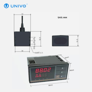 جهاز قياس المسافة بالليزر الصناعي UNIVO UBJG-05، مدى 0.1~100 متر، مع واجهة RS485 وRS232، شاشة رقمية، تقنية ليدار، قياس دقيق للإزاحة، مقاوم للماء IP67 - Product Image 3