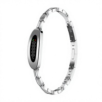 Bracelet intelligent rose gold, tracker d'activité IPS, moniteur de fréquence cardiaque, de sommeil et de stress, bracelet santé pour femmes