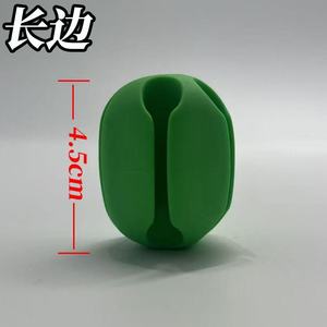 Support mural pour canne à pêche en silicone Ztc566, détachable, taille individuelle, jaune, orange, rouge, bleu, vert, noir - Product Image 2