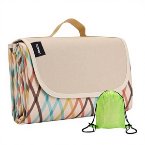 Manta de Picnic Impermeable Oxford de Alta Calidad, Personalizada, de Forro Polar, para Exteriores, Playa, Camping, Multiusos, Resistente a la Intemperie - Product Image 5