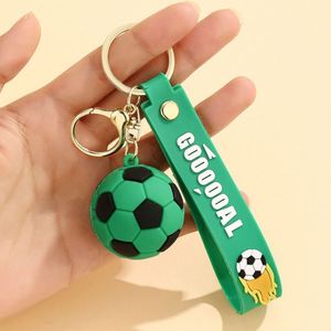Llavero de Goma 3D con Diseño de Balón de Fútbol, Ecológico, Impreso con UV, para Animar a los Aficionados al Fútbol en la Copa Mundial de Fútbol - Product Image 3