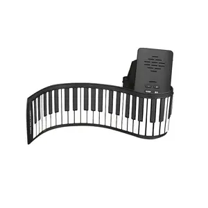 Fabriek Directe Verkoop 88 Toetsen Elektronische Draagbare Opvouwbare Keyboard Roll Up Piano Voor Kinderen Beginner Met Trompet