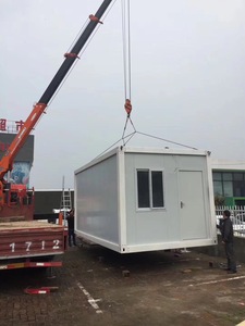 Contenedor Desmontable de 20 pies, Instalación Rápida, Casa/Oficina Modular de Acero para Exteriores, Casa Pequeñ<span class=keywords><strong>a</strong></span> con Panel Sándwich para la Vida Urbana - Product Image 4