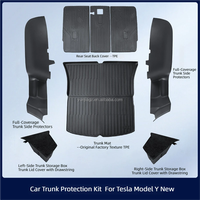 Kit Complet d'Accessoires Intérieurs de Luxe en TPU Premium pour Tesla Model Y/3 2021-2025 – Vente en Gros, Approvisionnement Centralisé
