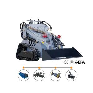 Free shipping!!! Rugged Durable Mini Skid Steer Loader by EPA and CE for Optimal Performance, outdoor 480 Mini skid loader