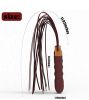 Neuartige erotische Vibrationspeitsche – BDSM-Alternative Sexspielzeug für Paare, Flirt-Lederpeitsche, Cosplay-Ausrüstung – Großhandel