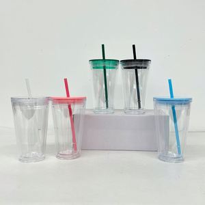 New BPA Free Insulated <b>Acrylic</b> Tumblers 16oz 24oz Snow Globe US Warehouse Free Shipping Blank <b>Clear</b> <b>Acrylic</b> Vinyl 24 Oz Cold Cup - Product Image 5