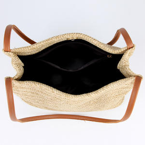 Nuove borse in Rattan Bali multicolori da <span class=keywords><strong>donna</strong></span> in stile Rattan naturale con stampe borse a tracolla in <span class=keywords><strong>paglia</strong></span> fatte a mano <span class=keywords><strong>borsa</strong></span> a tracolla bohémien - Product Image 6