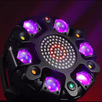 Lumière d'effet de scène LED en gros, éclairage de faisceau à tête mobile pour DJ, club, karaoké, bar et spectacle de scène, approvisionnement direct d'usine