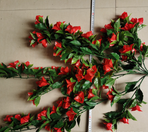 Real Touch Plantes Artificielles Suspendues Extérieur En Plastique Bouquet De Fleurs De <span class=keywords><strong>Lierre</strong></span> Décoration Avec Des Feuilles D'herbe Guirlande Mur Utilisation Extérieure - Product Image 4