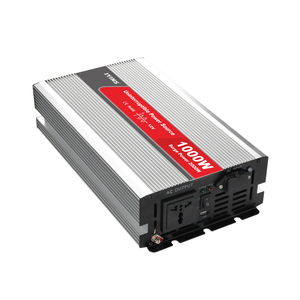 Cargador de Onda Sinusoidal Modificada de 1000W, 12V/24V a 110V/220V, Fuente de Alimentación UPS con Carga Automática de CA para el Hogar y Respaldo de Energía - Product Image 1