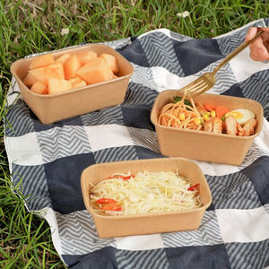 ورق كرافت خفيف الوزن شفاف بغطاء للوجبات السريعة لحلوى السوشي - Product Image 3