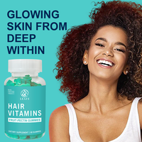 Gummies Multivitaminés Oursons Privée Label Biotine Zinc et Vitamine C pour la Croissance Capillaire et la Réduction de la Chute des Cheveux