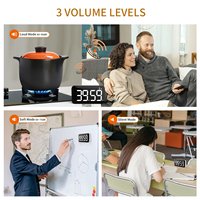 Gadgets de cuisine, produits populaires 2024, minuteur tactile pour enfants, rappel de minuterie, contrôle vocal, fonction écran lumineux, minuteur de cuisson