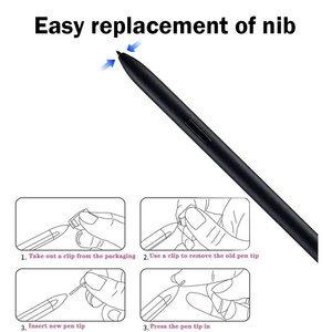 Repuesto de <span class=keywords><strong>S</strong></span> <span class=keywords><strong>Pen</strong></span> Compatible con <span class=keywords><strong>Samsung</strong></span> Galaxy Tab S6 Lite, S7 FE+, S8, S9 FE+ y S10 - Product Image 2