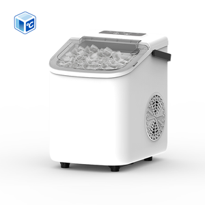 Tiết kiệm năng lượng nhà sản xuất nước Đá PP trắng công suất 10kg 24h <span class=keywords><strong>Ice</strong></span> làm cho thời gian 7-8min Bullet Shape <span class=keywords><strong>Ice</strong></span> Cube Máy làm - Product Image 2