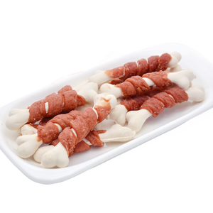Vendita calda di spuntini per <span class=keywords><strong>cani</strong></span> all'ingrosso della fabbrica di snack per animali domestici di <span class=keywords><strong>agnello</strong></span> trito di amido di ossa di cane - Product Image 1