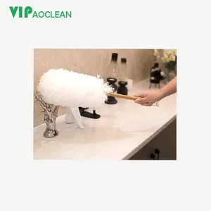 VIPaoclean Telescopic Handle Microfiber Cleaning Duster