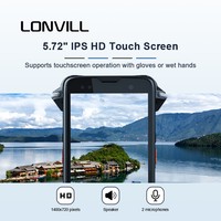 LONVILL - Equipo de Conteo de Inventario de Largo Alcance, Terminal Móvil Android, Lector RFID, PDA Industrial Resistente
