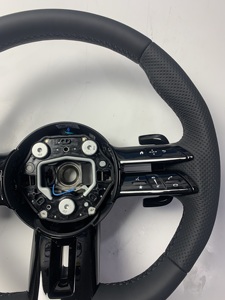 Volant sport en cuir compatible avec Mercedes-Benz Classe C A35/A45/C63/C43/E53/E63/G63/<span class=keywords><strong>GT</strong></span>/GLE63/GLA45/W223/GLS53/W213/W205 - Product Image 3