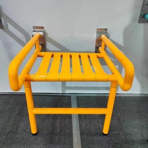 Tabouret de bain pliable Oren avec surface antidérapante, capacité de 100 kg, pour une utilisation en salle de bain par les personnes âgées - Product Image 3