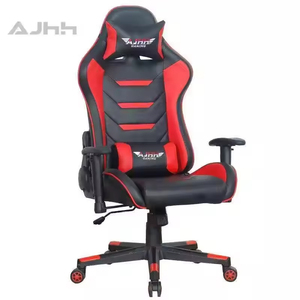 Silla de Juego Ergonómica Reclinable de Cuero Negra para PC, Modelo 5934, en Oferta - Product Image 2