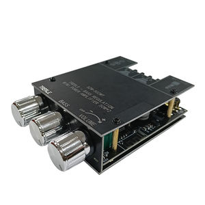 SZM SZM-502MT pour amplificateur audio domestique <span class=keywords><strong>mini</strong></span> 5.0 AUX 50W+50W Sortie DC12-24V Entrée Radio FM Communication USB 100W - Product Image 3