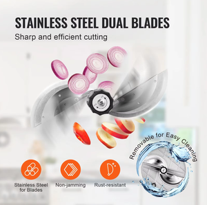 Vegetable slicer Fruit slicer Electric multi-functional vegetable chopper onion cutter fruit and vegetable processor - Product Image 4