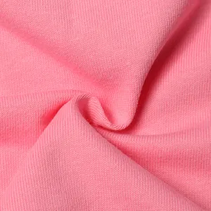 Cotton Single Jersey Fabrics For Shirts Heavy Weight Double Yarn Factory Wholesale 16S 380gsm Custom Weft Knitted Breathable