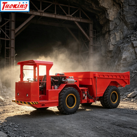 Nouveau moteur de camion minier à profil bas Tuoxing TU-12 pour tunnels étroits, optimisé pour les espaces restreints, maniabilité optimale, faible hauteur au sol, faible poids