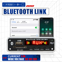 Módulo Amplificador de 40W/20W, Reproductor MP3, Placa Decodificadora Bluetooth 5.0, Módulo de Radio FM para Automóvil de 12V, Tarjeta Inalámbrica Manos Libres, Grabación de Audio
