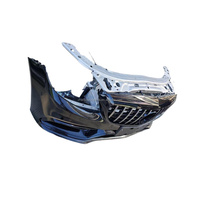 Pabrik OEM untuk c-class AMG63/c-class 205/C63 digunakan kondisi Bumper depan plastik + ABS hitam Bolt-On
