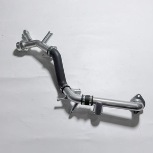 Manguera de refrigerante de aluminio para motor Audi A6LC6 2.4T 06E121045E pieza de repuesto - Product Image 1