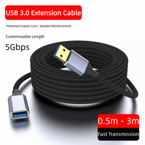 Cable <span class=keywords><strong>de</strong></span> Extensión USB 3.0 Macho a Hembra |   Conexión <span class=keywords><strong>de</strong></span> <span class=keywords><strong>video</strong></span> HD para computadora, monitor y proyector |   Ideal para Jugar y Trabajar - Product Image 6