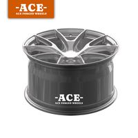 Velg Alloy Forged Gray VS-5RS 17 18 19 Inch Ringan Cekung Monoblock Custom untuk BMW M3 M4 M2 Sedan Coupe Track