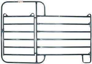 Clôture d'hippodrome galvanisée à chaud Enclos pour animaux en bois traité sous pression pour l'utilisation du ranch de chevaux de bétail - Product Image 6