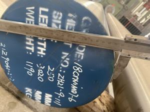 단조 스틸 라운드 바 18CrNiMo7-6 ,17CrNiMo6 및 1.6587 - Product Image 4