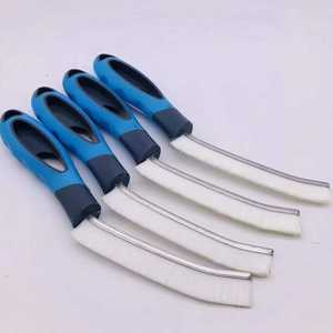 Cepillos de lechada DIY para Interior y Exterior de automóviles, cepillo de limpieza de grietas de cerdas duras, cepillo de limpieza de juntas personalizable OEM - Product Image 5