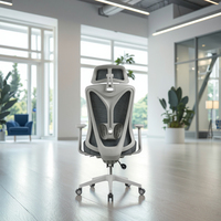 Usine moderne exécutif soutien lombaire oreiller nouveau Design meubles dossier haut ordinateur chaise de bureau ergonomique