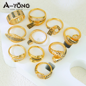 <span class=keywords><strong>Anillo</strong></span> <span class=keywords><strong>de</strong></span> circonia cúbica ajustable, joyería, <span class=keywords><strong>de</strong></span> 18k chapado en <span class=keywords><strong>oro</strong></span>, <span class=keywords><strong>precio</strong></span> al por mayor - Product Image 2