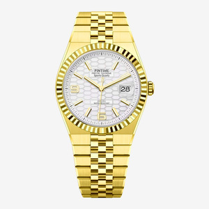 Montre à quartz pour homme, bracelet en acier ultra-fin lumineux, style business tendance - Product Image 2