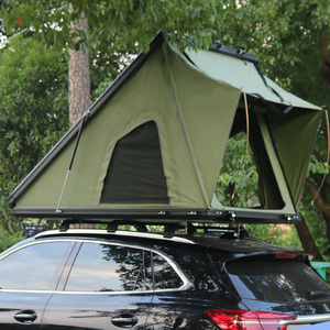 Factory Supply Roof <b>Tent</b> Hard Triangle Structure Hard Roof Top <b>Tent</b> <b>Waterproof</b> Windproof Camping Rooftop <b>Tent</b> - Product Image 1